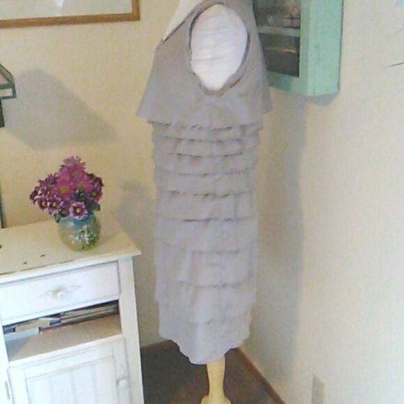 Alfani Tiered Dress - Picture 4 of 9